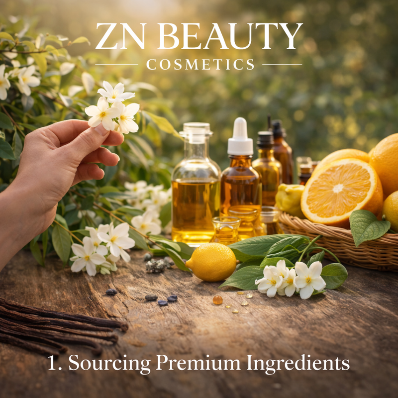 Sourcing high-quality ingredients